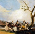 La aficionado al ciego Francisco de Goya